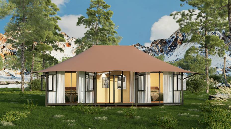 专注多边形帐篷定制—阿合奇县雪利篷房 