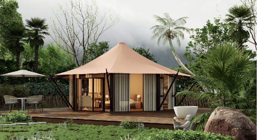 阿合奇县异形篷房定制：专属设计赋能，打造城市户外专属名片